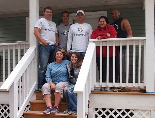 Hirenomics in the Community: Habitat for Humanity